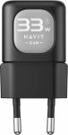 Loader Havit UC20 EU USB-C+USB-C+USB-A (czarny)