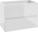 Cersanit AQ.401-1108011 / AQUAFORM / OTTIMA / WALL-HUNG WASHBASIN CABINET 80X60X45 DSM WHITE GLOSSY /