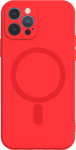 Mocco MagSilicone Soft Back Case Silicone Case for Apple iPhone 14 Pro Red