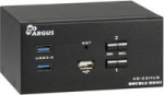 Inter-Tech IPC KVM Switch AC-22HUS HDMI, 4K@60Hz