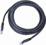 PATCH CABLE CAT5E UTP 1M/BLACK PP12-1M/BK GEMBIRD