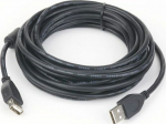 Cable USB Gembird USB-A - USB-A 3 m Czarny (CCFUSB2AMAF10)