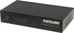 INTELLINET PoE+ Switch 5-Port Gigabit Ethernet 60W Desktop