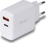 Lindy mobile device charger, Universal White AC Fast