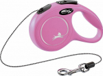 TRIXIE Flexi New Classic Automatic leash Linka XS 3m Pink