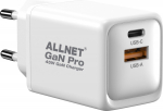 ALLNET replacement power supply QC USB-C PD GaN Netzteil Power Supply&nbsp; 1x USB Typ-A QC - Netzteil