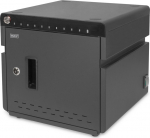 DIGITUS Mob.Ladeschrank Notebooks/Tablets 14" 10 Places sw
