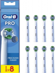 Oral-B | Precision Clean Brush Set | EB20RX-8 | Heads | For adults | Number of brush heads included 8 | White