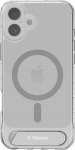 Torras Torras Pstand Series Case for iPhone 16 (Transparent)