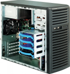 Supermicro SC731 i-300B - Tower - micro ATX 300
