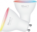 Trust Smart Home - LED-Spot light bulb - GU10 - Klasse A+ - white/color - 1800-6500 K - Spotlight strip - wei&szlig; (pack of 2)