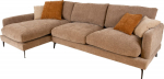Corner sofa DAISY LC, beige