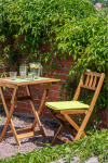 Table FINLAY 60x60xH72cm, acacia