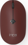 INCA Wrls Mouse 1600DPI/4Tasten/2.4GHzUSB-A/Silent br