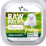 VETEXPERT Raw Paleo P&acirc;te Mini Puppy Duck - wet dog food - 150g