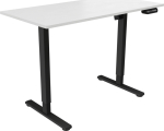 White Shark Gaming Desk Axiom-W Set of 2 pcs.(1/2 + 2/2) White-1 Motor