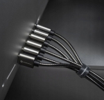 Kabel USB ForCell USB-A - USB-C 2 m Silver