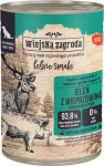 WIEJSKA ZAGRODA Forest Flavours Venison with pork - wet dog food - 400g