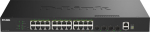 D-Link SmartPro DGS-1530-28P - Switch - Smart - 24 x 10/100/1000 (PoE+)