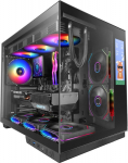 TACENS Mars Gaming MCMIRAGE computer case Midi Tower Black