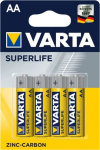 Batteries AA VARTA Superlife 1.5V 4 pcs