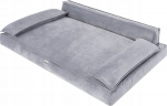 DOGGY DOGGY CHAMPION BED Gray VELVET