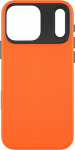 Yaxo Phone case Leather Gear Slim Case MagSafe iPhone 17 Pro Max Magma Orange