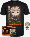Funko Pop! & Tee (Adult): My Hero Academia - Katsuki Bakugo (Metallic) (Special Edition) Vinyl Figure & T-Shirt (XL)