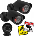 Camera IP Atrapa Set of two dummy cameras IR LED 1800 BT
