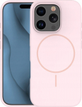 Etteri Nakładka Silicone Thin Mag do iPhone 15 Pro Max 6.7'' light pink