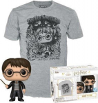Funko Pop! & Tees (Adult): Harry Potter - Harry Potter Vinyl Figure and T-Shirt (XL)