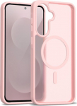Crong Hybrid Matte Magnetic - Case MagSafe Samsung Galaxy A56 (pink)