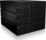 Backplane IcyBox 4x3.5" SATA/SAS HDD/SSD -> 3x 5.25" Schacht retail