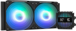 Zalman Water Cooling CPU Cooler ALPHA2 V2 A24 240 mm CPU Liquid Cooler czarne