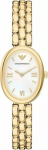 Emporio Armani Synfonia Women&rsquo;s Watch 22mm Gold Tone Stainless Steel Mother Of Pearl Dial
