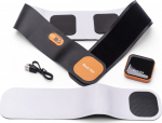 Bodi-Tek Ab & Back Muscle Strengthener With Heat, Black/Orange