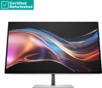 RENEW SILVER HP 727pu Series 7 Pro QHD TB4 Charging Monitor - 27" 2560x1440 QHD 400-nit 120Hz AG, IPS Black HDR 400, USB-C(100W/15W)/HDMI/DisplayPort Daisy-Chain, 5x USB-A, RJ-45 LAN, height adjustable/tilt/swivel/pivot, 1 years