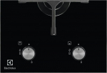 Electrolux EGC3322NVK Black Built-in Gas 2 zone(s)
