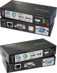 LINDY Cat5 KVM Extender Combo 300 PS/2 USB & VGA