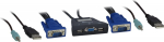 Argus KVM-LS-21JA - KVM-/Audio switch - 2 x KVM/Audio