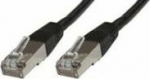 MicroConnect RJ-45/RJ-45 kat.6 2m Czarny (SSTP602S)
