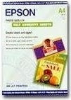 EPS Epson Self-Adhesive Photo Paper - A4 - 10 Foliage, Matt, 167 g/m&sup2;, A4, Wei&szlig;, 10 Foliage, Expression Premium XP-900 Expression Premium XP-830 Expression Premium XP-820 Expression Premium..