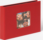 Walther Fun red 10x15 Mini Album for 36 Photos MA353R