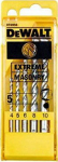 Cylindrical Dewalt drill bit for concrete 4 5 6 10 8mm 5szt. (DT6956-QZ)