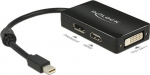 DELOCK Displayport Adapter mini DP -> DP/HDMI/DVI(24+