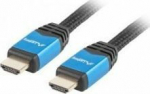 Kabel Lanberg HDMI - HDMI 1m niebieski (CA-HDMI-20CU-0010-BL)