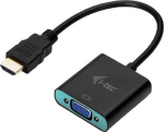 i-tec HDMI do VGA Adapter cable, FULL HD 1920x1080/60 Hz, 15 cm kabel, gold-plated tip HDMI - adapter i-tec HDMI - VGA 0.15m