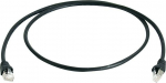 TELEGARTNE Patch cord S/FTP Cat6a (ISO/IEC), 10m MP8 FS500, LSZH, black, 1:1