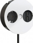 Bachmann Twist - Steckdosenleiste - Eingabe, Eingang power CEE 7/7 - output terminals: 1 (power CEE 7/3, 2 x USB)