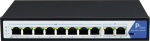 VALUE Switch - 8 x 10/100/1000 (PoE) + 2 x 10/100/1000 (Uplink)